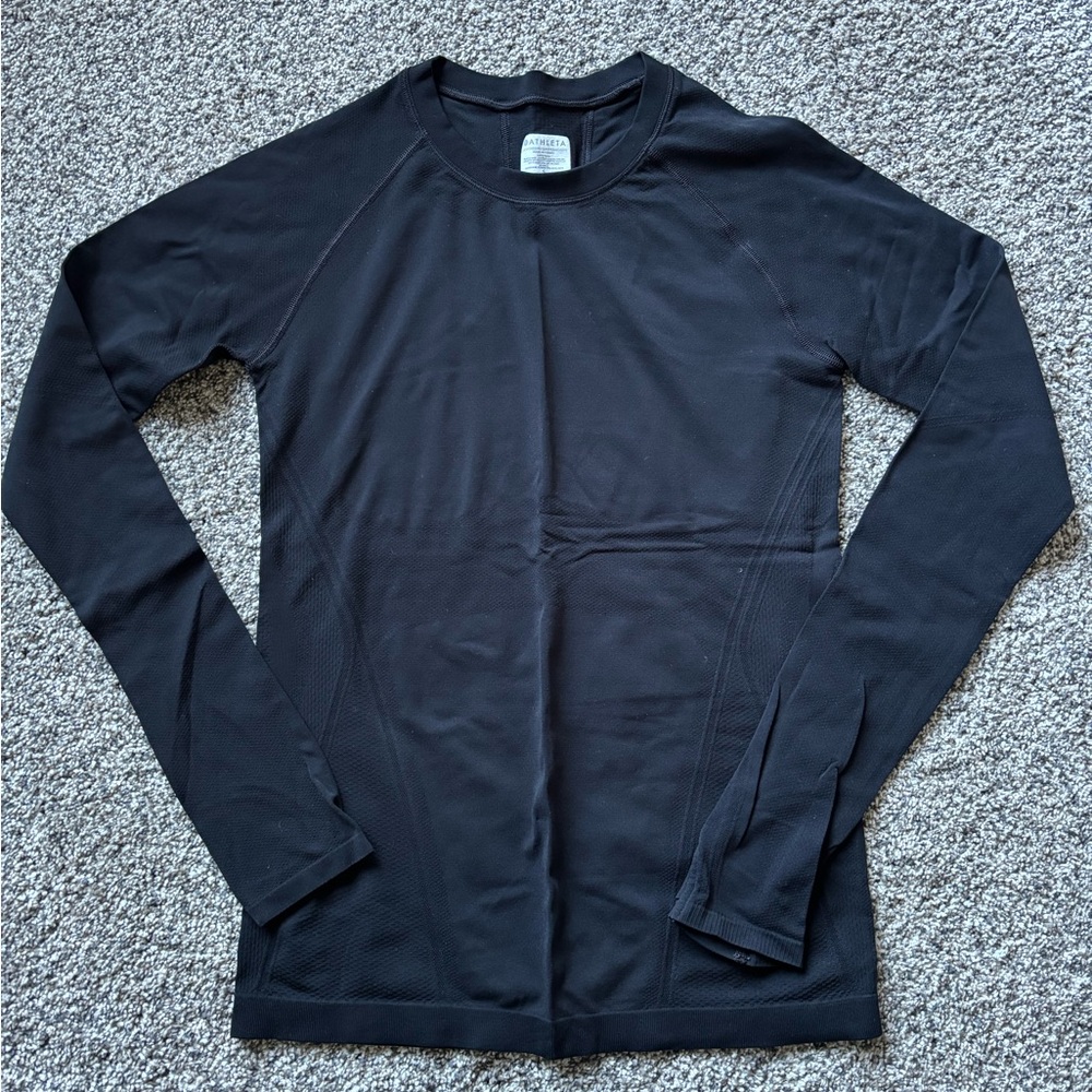 Athleta Long Sleeve Training Shirt Sz S